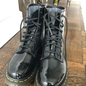 Patent Black Dr Martens Size 7 US